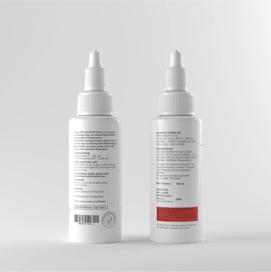 Ketoconazole 2% Night Lotion – Anti-Dandruff | Traya UAE