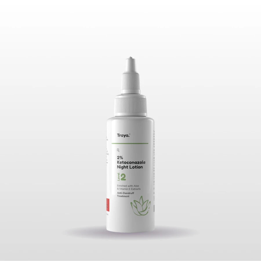Ketoconazole 2% Night Lotion – Anti-Dandruff | Traya UAE