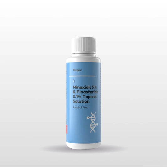 Minoxidil 5% Solution – Boost Hair Regrowth | Traya UAE